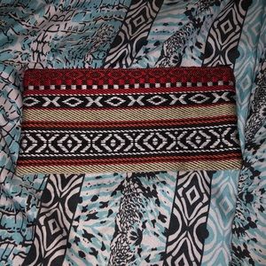 South African Woven Pouch / Clutch